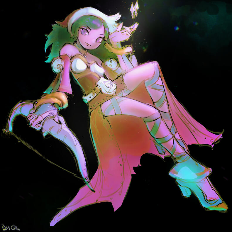 Personal Commission - Rough Painting